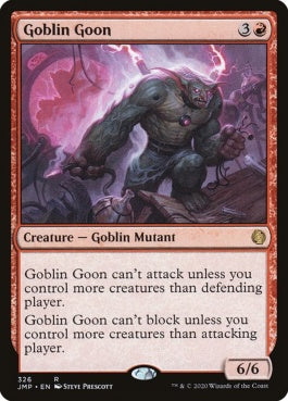 naokuroshop MTG [JMP][326][赤][R][EN][ゴブリンのうすのろ/Goblin Goon] NM