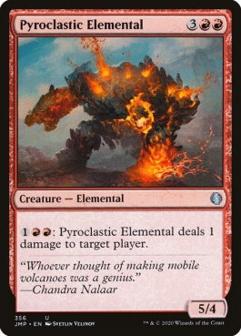 naokuroshop MTG [JMP][356][赤][U][EN][火砕の精霊/Pyroclastic Elemental] NM