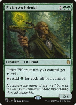 naokuroshop MTG [JMP][391][緑][R][EN][エルフの大ドルイド/Elvish Archdruid] NM