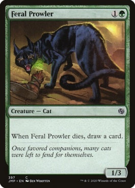 naokuroshop MTG [JMP][397][緑][C][EN][残忍な野猫/Feral Prowler] NM