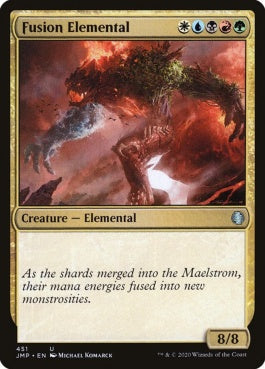 naokuroshop MTG [JMP][451][多][U][EN][融合の精霊/Fusion Elemental] NM