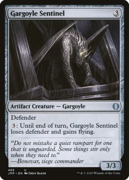 naokuroshop MTG [JMP][465][茶][U][EN][ガーゴイルの歩哨/Gargoyle Sentinel] NM