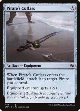 naokuroshop MTG [JMP][477][茶][C][EN][海賊のカットラス/Pirate's Cutlass] NM