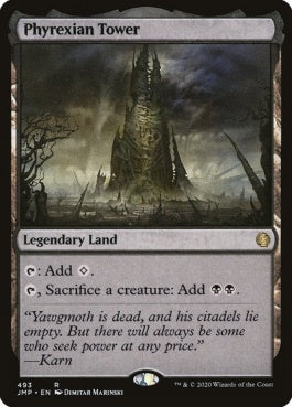 naokuroshop MTG [JMP][493][土地][R][EN][ファイレクシアの塔/Phyrexian Tower] NM