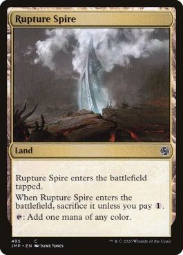 naokuroshop MTG [JMP][495][土地][C][EN][断ち割る尖塔/Rupture Spire] NM