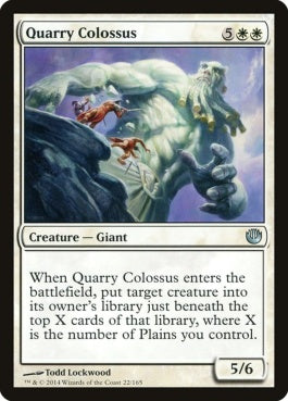 naokuroshop MTG [JOU][022][白][U][EN][採石場の巨人/Quarry Colossus] NM