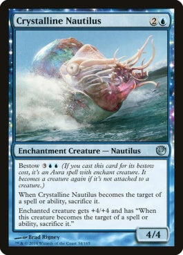 naokuroshop MTG [JOU][034][青][U][EN][水晶オウムガイ/Crystalline Nautilus] NM