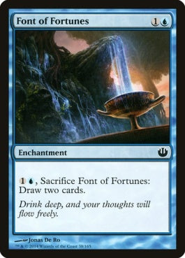 naokuroshop MTG [JOU][038][青][C][EN][運命の泉/Font of Fortunes] NM