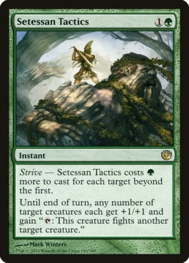 naokuroshop MTG [JOU][140][緑][R][EN][セテッサ式戦術/Setessan Tactics] NM