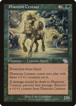 naokuroshop MTG [JUD][127][緑][U][EN][幻影のケンタウロス/Phantom Centaur] NM