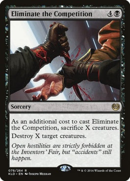 naokuroshop MTG [KLD][078][黒][R][EN][競争排除/Eliminate the Competition] NM