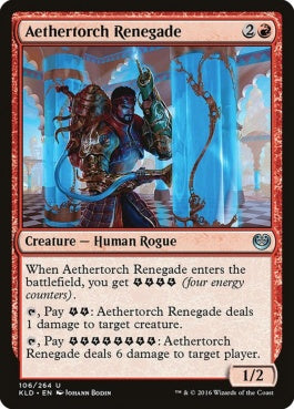 naokuroshop MTG [KLD][106][赤][U][EN][改革派の霊気砲手/Aethertorch Renegade] NM