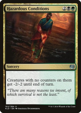 naokuroshop MTG [KLD][182][多][U][EN][危険な状況/Hazardous Conditions] NM