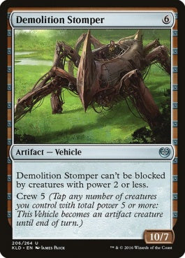 naokuroshop MTG [KLD][206][茶][U][EN][破砕踏歩機/Demolition Stomper] NM