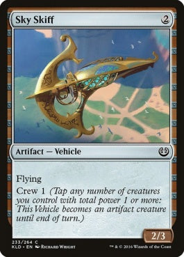 naokuroshop MTG [KLD][233][茶][C][EN][航空艇/Sky Skiff] NM