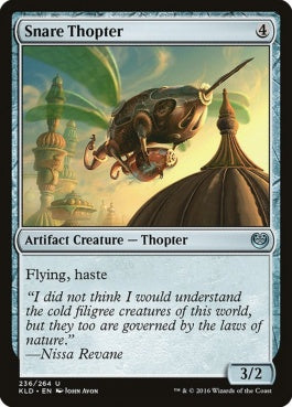 naokuroshop MTG [KLD][236][茶][U][EN][捕獲飛行機械/Snare Thopter] NM