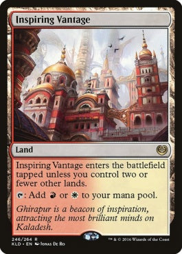 naokuroshop MTG [KLD][246][土地][R][EN][感動的な眺望所/Inspiring Vantage] NM