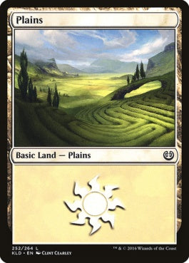 naokuroshop MTG [KLD][252][土地][C][EN][平地/Plains] NM