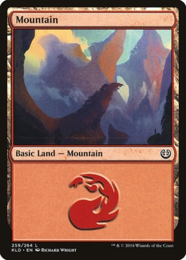 naokuroshop MTG [KLD][259][土地][C][EN][山/Mountain] NM