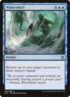 naokuroshop MTG [KTK][060][青][U][EN][水渦/Waterwhirl] NM