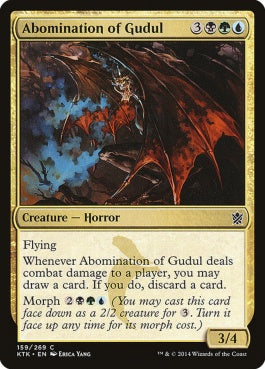 naokuroshop MTG [KTK][159][多][C][EN][グドゥルの嫌悪者/Abomination of Gudul] NM