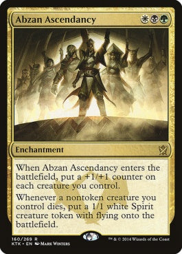 naokuroshop MTG [KTK][160][多][R][EN][アブザンの隆盛/Abzan Ascendancy] NM