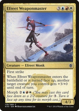 naokuroshop MTG [KTK][175][多][C][EN][イフリートの武器熟練者/Efreet Weaponmaster] NM