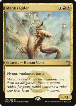 naokuroshop MTG [KTK][184][多][R][EN][カマキリの乗り手/Mantis Rider] NM