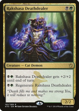 naokuroshop MTG [KTK][192][多][R][EN][ラクシャーサの死与え/Rakshasa Deathdealer] NM