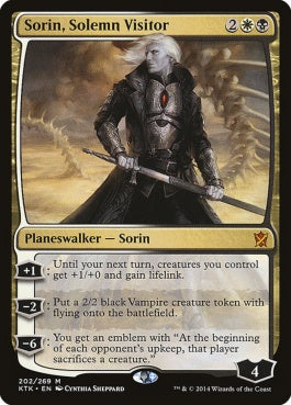 naokuroshop MTG [KTK][202][多][M][EN][真面目な訪問者、ソリン/Sorin, Solemn Visitor] NM