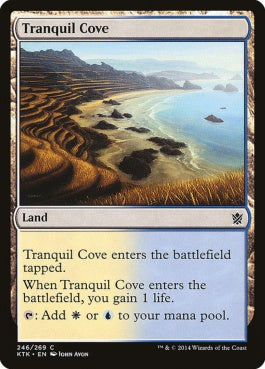 naokuroshop MTG [KTK][246][土地][C][EN][平穏な入り江/Tranquil Cove] NM