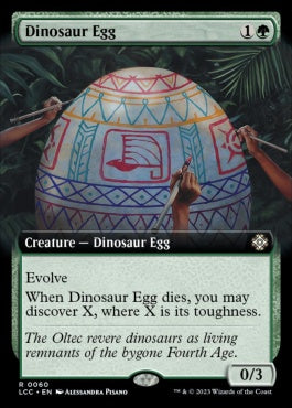 naokuroshop MTG [LCC][0060][緑][R][EN][恐竜の卵/Dinosaur Egg] NM