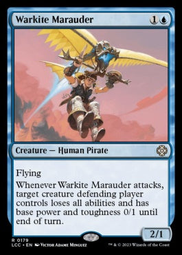 naokuroshop MTG [LCC][0179][青][R][EN][戦凧の匪賊/Warkite Marauder] NM