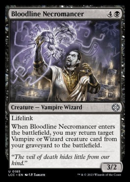 naokuroshop MTG [LCC][0185][黒][U][EN][血統の屍術士/Bloodline Necromancer] NM