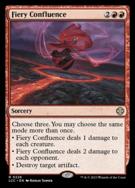 naokuroshop MTG [LCC][0226][赤][R][EN][焦熱の合流点/Fiery Confluence] NM