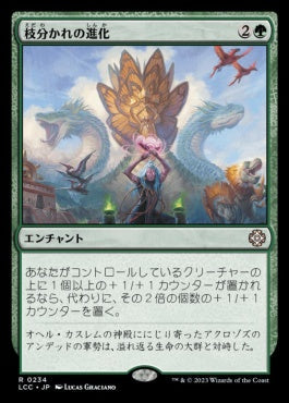 naokuroshop MTG [LCC][0234][緑][R][JP][枝分かれの進化/Branching Evolution] NM