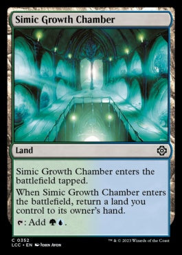 naokuroshop MTG [LCC][0352][土地][C][EN][シミックの成長室/Simic Growth Chamber] NM