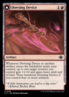 naokuroshop MTG [LCI][0146][赤][U][EN][探査装置/Dowsing Device]（foil） NM