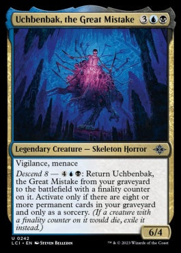 naokuroshop MTG [LCI][0242][多][U][EN][大いなる過ち、ウチベンバク/Uchbenbak, the Great Mistake]（foil） NM