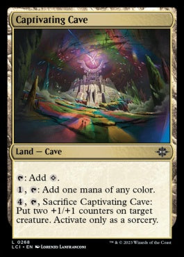 naokuroshop MTG [LCI][0268][土地][C][EN][魅惑の洞窟/Captivating Cave] NM