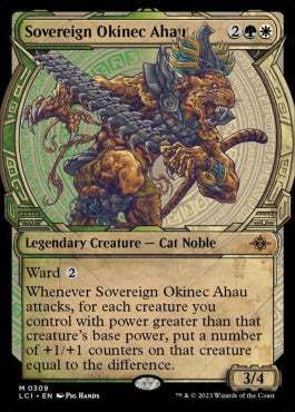 naokuroshop MTG [LCI][0309][多][M][EN][君主のオキネク・アハウ/Sovereign Okinec Ahau]（foil） NM