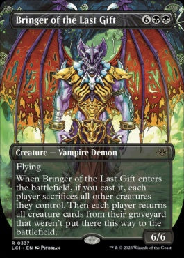 naokuroshop MTG [LCI][0337][黒][R][EN][最後の贈り物の運び手/Bringer of the Last Gift]（foil） NM