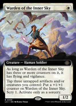 naokuroshop MTG [LCI][0359][白][R][EN][内なる空の管理人/Warden of the Inner Sky]（foil） NM