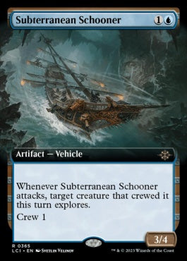 naokuroshop MTG [LCI][0365][青][R][EN][地底のスクーナー船/Subterranean Schooner] NM