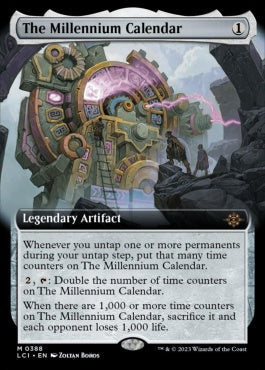 naokuroshop MTG [LCI][0388][茶][M][EN][千年暦/The Millennium Calendar]（foil） NM