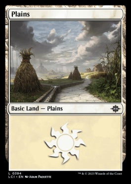 naokuroshop MTG [LCI][0394][土地][C][EN][平地/Plains] NM