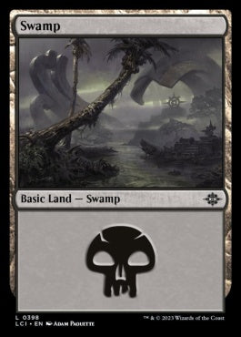 naokuroshop MTG [LCI][0398][土地][C][EN][沼/Swamp] NM