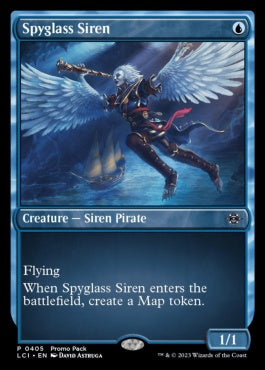 naokuroshop MTG [LCI][0405][青][U][EN][遠眼鏡のセイレーン/Spyglass Siren] NM