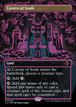 naokuroshop MTG [LCI][0410d][土地][M][EN][魂の洞窟/Cavern of Souls] NM