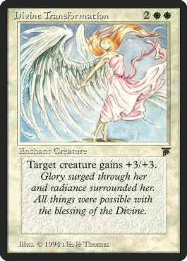 naokuroshop MTG [LEG][010][白][R][EN][Divine Transformation] NM